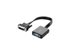 UGreen DVI-D 24+1 to VGA Active Video Adapter (Male to Female) - Black