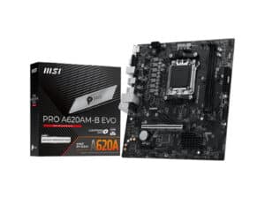 MSI Pro A620AM-B EVO AM5 M-ATX Motherboard