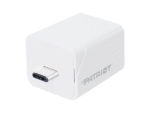 Patriot iLuxe Cube 128GB Type-C Smart Backup Solution - White