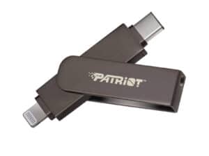 Patriot iLuxe Stick C 256GB USB 3.2 GEN 1 Type C + Lightning Flash Drive