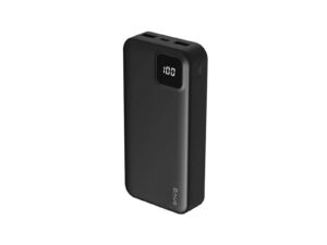Snug 20 000mAh Square Digital Power Bank - Black