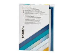 Cricut Joy 2009205 Foil Transfer Insert Cards, Blue Lagoon Sampler