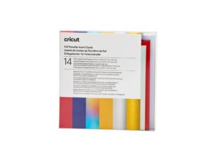 Cricut 2009478 Insert Cards Foil Celebration S40 - 12.1x16.8cm