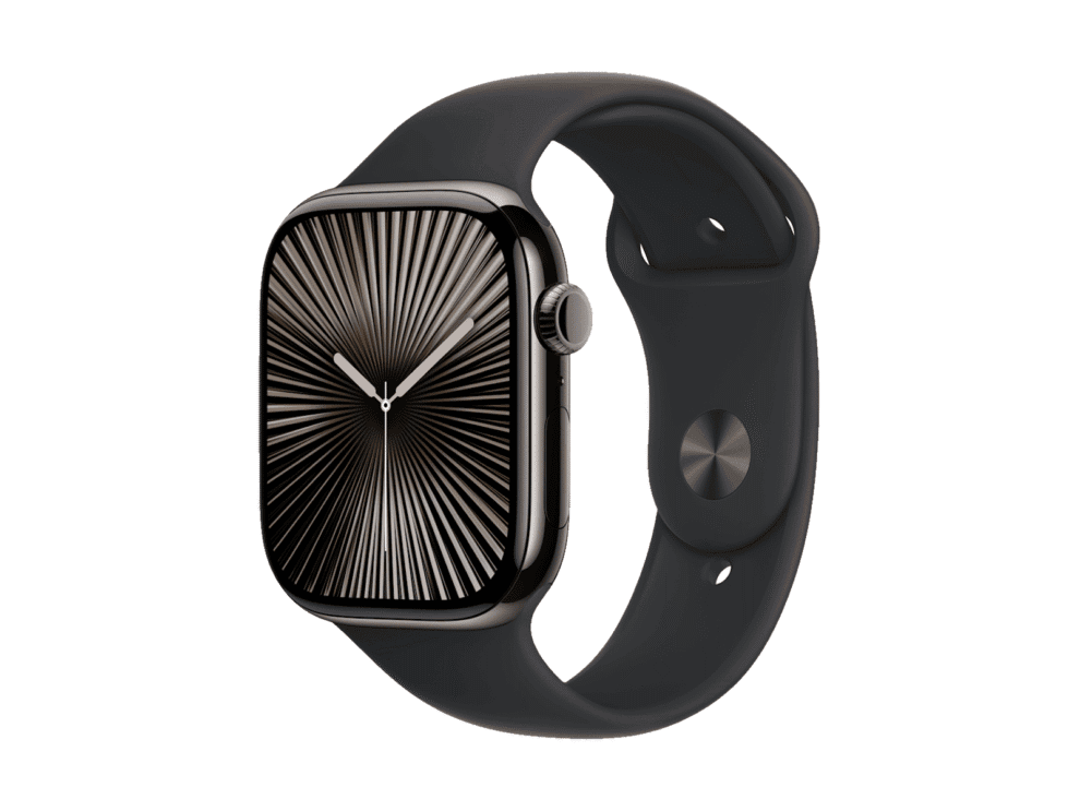 A3001 Slate Titanium Case with Black Sport Banda