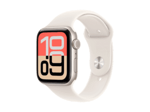 Apple Watch SE 3 44mm Starlight Aluminum Case with Starlight Sport Band