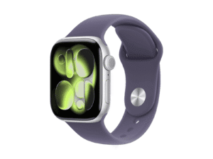 Apple Watch Series 11 42mm Silver Aluminum Case with Purple Fog Sport Band