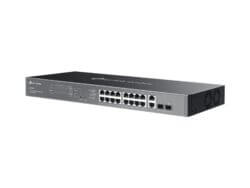 TP-Link Omada 20-Port Gigabit Easy Managed Switch with 16-Port PoE+