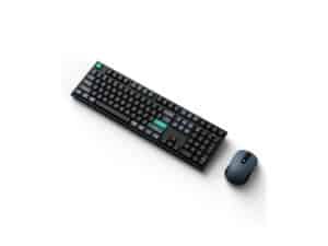 Keychron B36 Wireless Keyboard and Mouse Combo – Black/Green