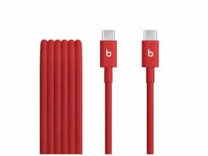 Beats USB-C to USB-C 1.5m Woven Cable - Rapid Red