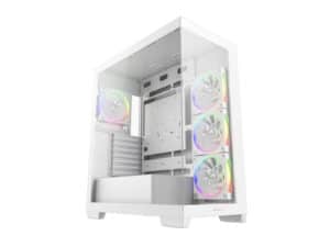 DeepCool CG580 4F V2 ARGB ATX Gaming Chassis – White