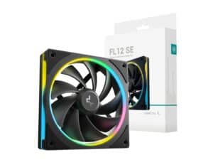 DeepCool FL12 SE 120mm ARGB PWM Fan - Black
