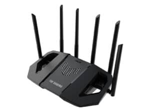 Asus TUF Gaming BE6500 Wi-Fi 7 Dual-Band Gaming Router – Extendable with Quad 2.5Gb Ports