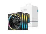 deepcool fl12r se 3 in 1 argb 120mm pwm 3 fan pack – black