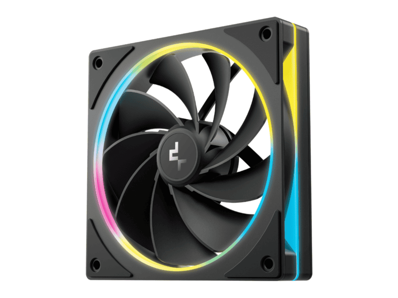 deepcool fl12r se 3 in 1 argb 120mm pwm 3 fan pack – black