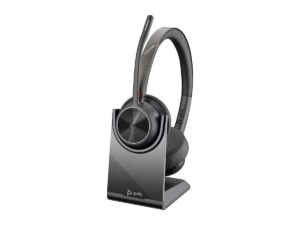 HP Poly Voyager 4320 Microsoft Teams Certified Headset +BT700 dongle +Charging Stand