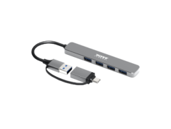 Port Connect USB Type-C to 4-port USB-A 3.0 Hub