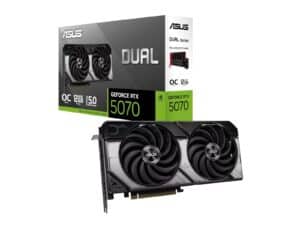 ASUS Dual GeForce RTX 5070 12GB GDDR7 OC Graphics Card