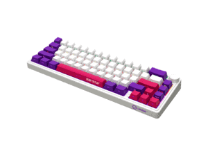 LORGAR KBP70MW, Wireless 65% Mechanical Gaming Keyboard Pro - White