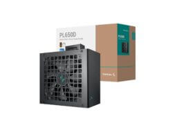 DeepCool PL650D 650W 80PLUS Bronze ATX3.1 Non-Modular Power Supply