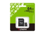 Kingston 64GB Canvas MicroSD Memory Card