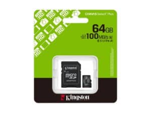 Kingston 64GB Canvas MicroSD Memory Card