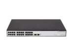h3c smb s1600v2 26p hpwr layer 2 ethernet switch with 24x 10/100/1000mbps ethernet poe+ ports and 2x 1gbps sfp ports, 370w poe+ capacity, ac psu