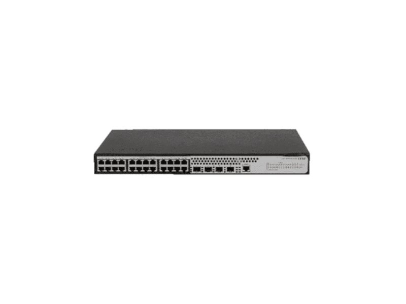 h3c smb s1850v2 28p ei layer 2 ethernet switch 24x 10/100/1000mbps ports and 4x 1gbps sfp ports, ac psu