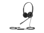 yealink uh34 dual headset special edition with usb a, 3.5mm jack connection, teams edition