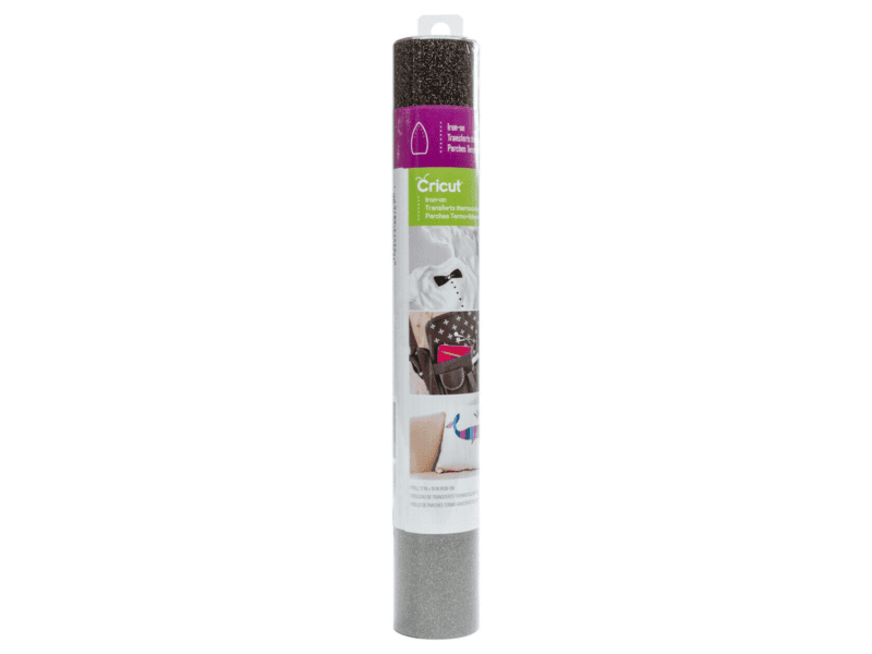 2003244 cricut glitter iron on 30x48cm (black gold)