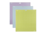 2003546; cricut explore/maker lightgrip standard stronggrip machine mat (30x30cm) 3 pack