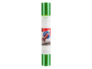 2004139 cricut holographic sparkle iron on 30x60cm (green)