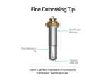 2006835 cricut maker debossing tip with quickswap housing