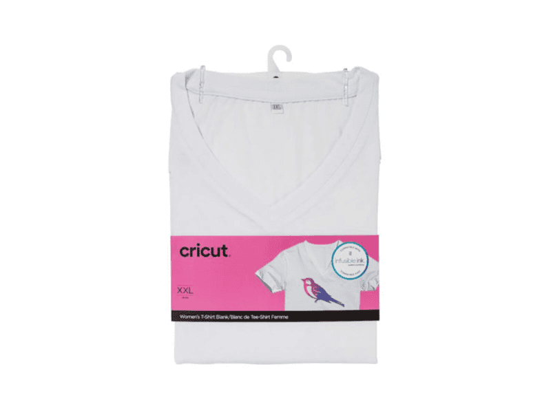 2007910: cricut infusible ink women's white t shirt (xxl)