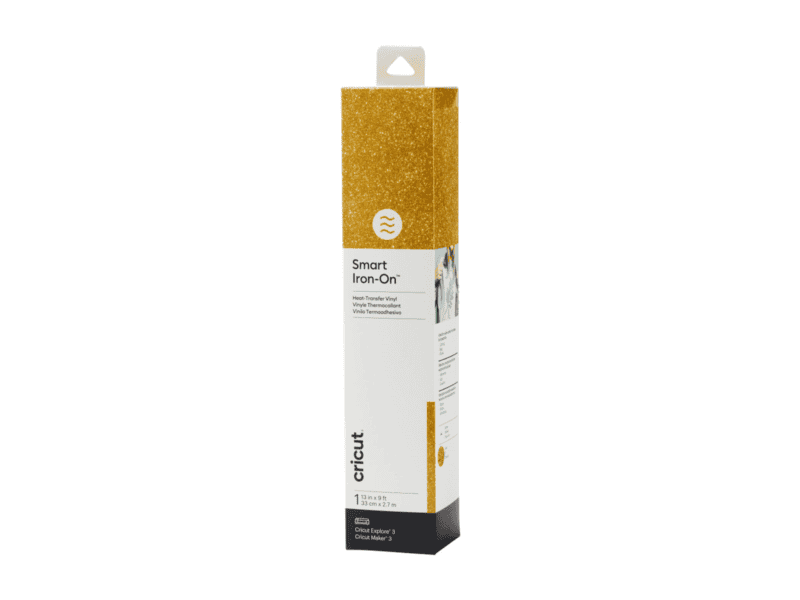 2008674 cricut smart iron on 33x273cm 1 sheet (glitter gold) 2008674 cricut smart iron on 33x273cm 1 sheet (glitter gold)