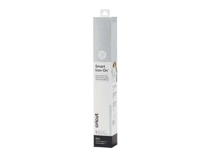 cricut smart iron on 33 x 90cm, glitter silver cricut smart iron on 33 x 90cm, glitter silver