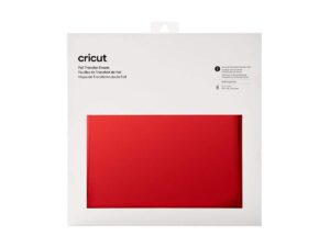Cricut 2008721 Transfer Foil Sheets - 30x30cm, 8 sheets, Red
