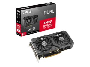 Asus Dual Radeon RX 7600 EVO OC Edition 8GB Graphics Card