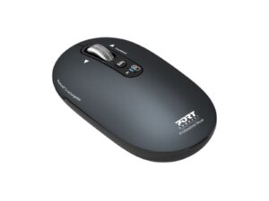 Port Connect PURE MAC Rechargeable Wireless & Bluetooth Mouse – Shadow