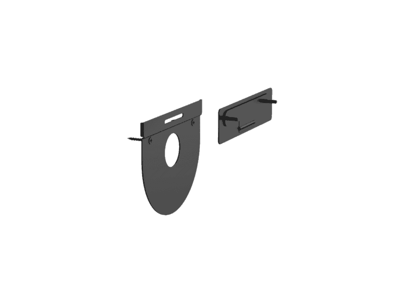 logitech tap wall mount