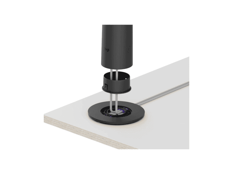 logitech sight tabletop companion 4k cam for multi participating framing & 315° horizontal f.o.w.