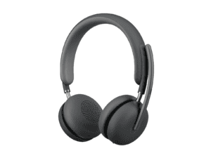 logitech zone wireless 2 ai powered headset for two way noise free calls. graphite