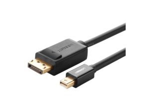 UGREEN Mini DisplayPort to DisplayPort Cable 1.5m - Black