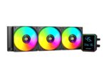 PCBuilder BLIZZARD FREEZE 360mm AIO ARGB Liquid CPU Cooler - Black