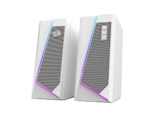 Redragon GS20W ANVIL 3W 2.0 RGB Stereo Desktop PC Speakers - White
