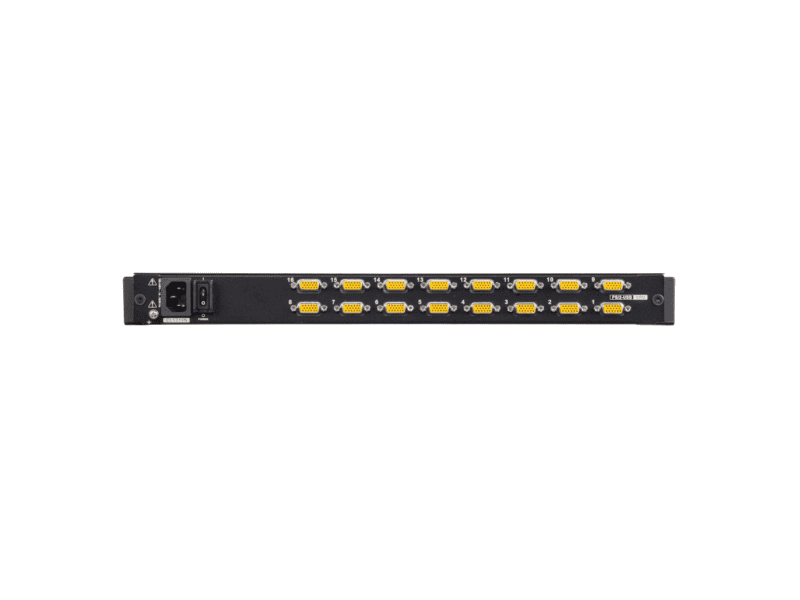 16p ps/2 usb vga 19'' lcd kvm switch w/(usa kb/spkb)/w/(us/eu) cord aten