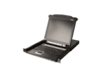 aten 16 port 19'' vga lcd integrated usb/ps2 combo kvm with an extra console port and usb peripheral support w/(uskb/spkb)/w/(us