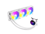 antec luna 360 argb cpu liquid cooler – white