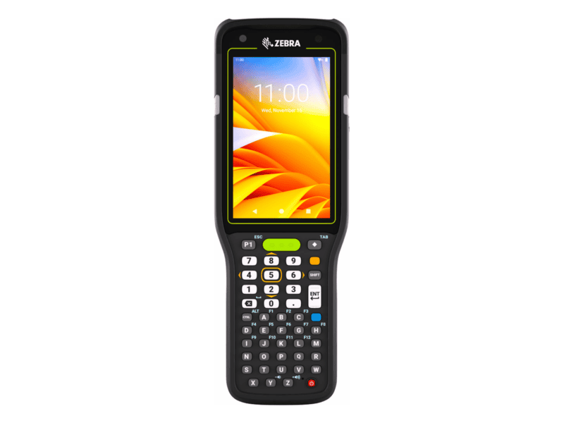 zebra mc34; lan; wifi 6e; gun; bluetooth; nfc; 4.0'' display; vibrator; android gms; se4770 imager; 6gb ram / 64gb ufs; 47 key;