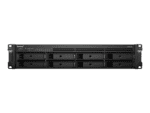 rackstation 8 bay (up to 12 bay); amd ryzen v1500b 2.4ghz; 4gb ram (up to 32gb); 4 x gbe lan; 2x usb3.2; 1x esata;