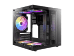 antec vcx10m argb micro atx itx mini tower gaming chassis – black
